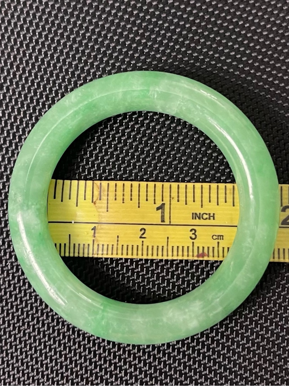 Green Jade Bangle Bracelet - Baby Jewelry